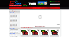 Desktop Screenshot of gasledsign.com